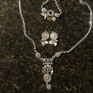 Brighton Necklace Bracelet & Earrings